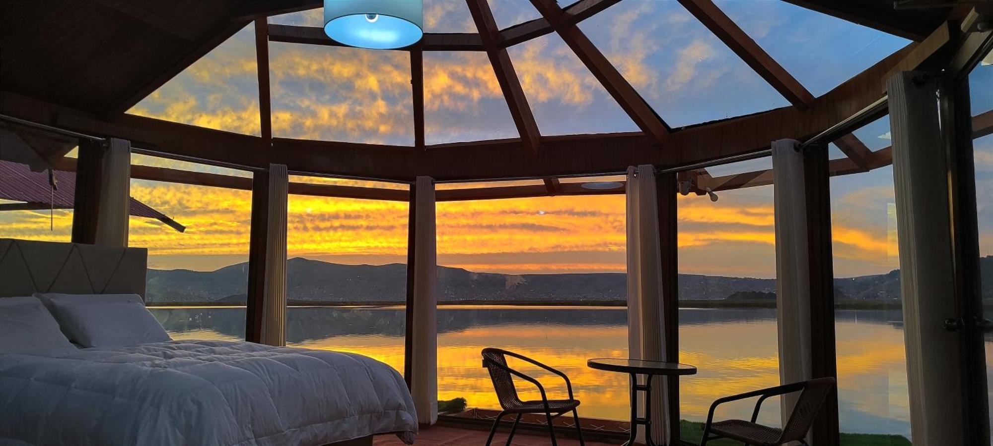 Titicaca Habitacion Panoramica Vista Al Amanecer Villa ปูโน ภายนอก รูปภาพ